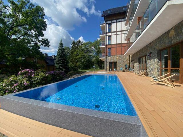 Green Park Resort - Widokowy D14 Z Dostepem Do Basenu, Sauny I Jacuzzi I Komorki Na Rowery Szklarska Poręba Exteriör bild